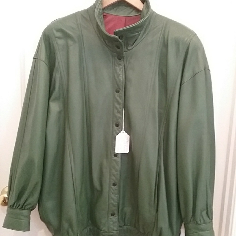 Genuine leather3/4 jacket #7B